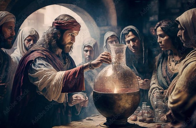 Este principio de señales hizo Jesús en Caná de Galilea