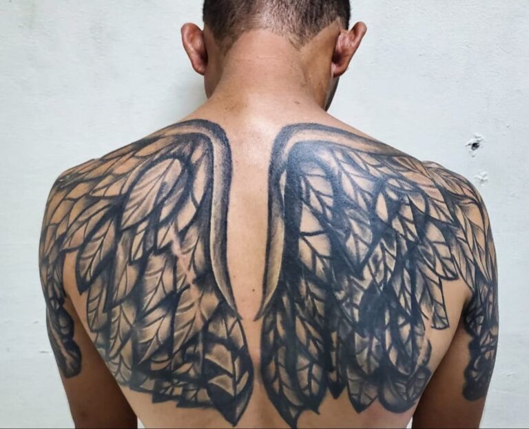 Capturan a pandillero que con alas intentó ocultar tatuajes para evadir la justicia