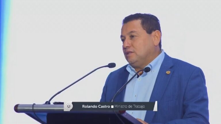 Ministro Rolando Castro: Hoy se entrega el Premio Nacional al Trabajo Decente