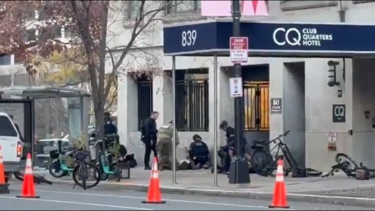 Tiroteo cerca de la Casa Blanca: Dos guardias nacionales muertos