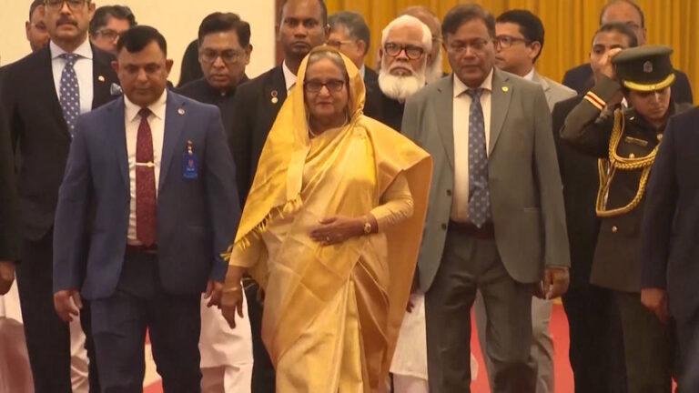 Condenan a muerte a la ex primera ministra de Bangladés Sheikh Hasina