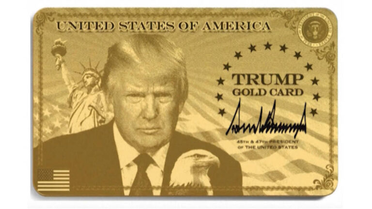 El Gobierno de EE.UU. lanza el programa de visas “tarjeta dorada de Trump” para personas adineradas que no son ciudadanas estadounidenses