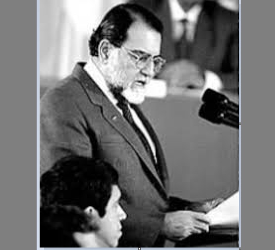 Discurso de Schafik Handal en la ceremonia de la Firma de los Acuerdo de Paz en México