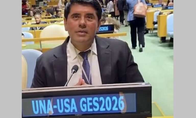 Concejal de San Salvador José Andrés Hernández: invitado de honor en Global Engagement Summit de Naciones Unidas