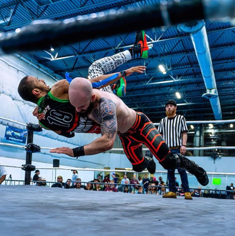 Lucha libre por primera vez en Rockville