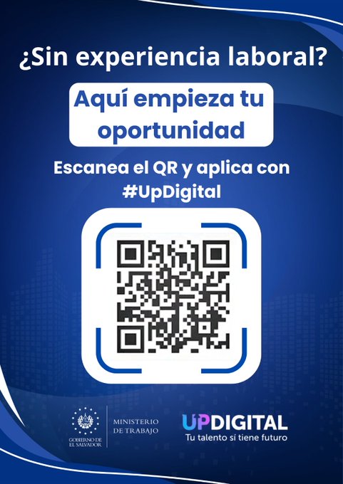 Ministro Rolando Castro: Los jóvenes pueden buscar empleo por medio de #UpDigital