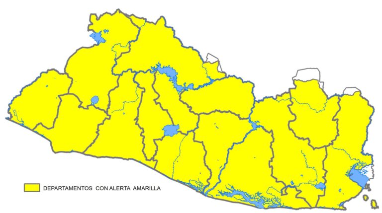 Protección Civil emite alerta amarilla por influencia de sistema de baja presión