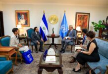 Vicepresidente Félix Ulloa robustece cooperación con el Programa Mundial de Alimentos
