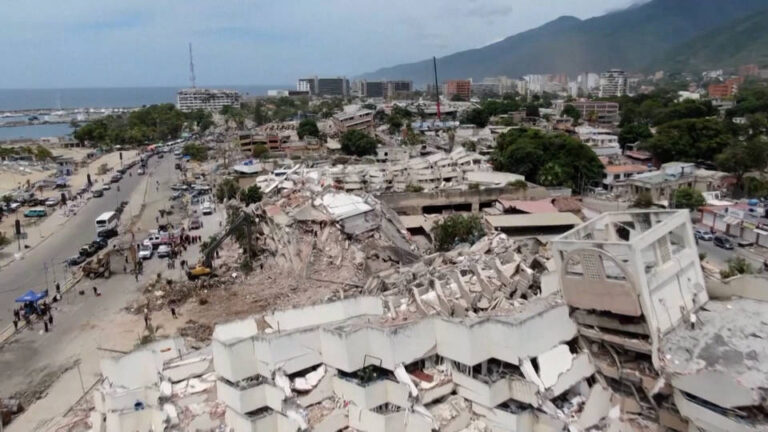 Una revisión de imágenes satelitales por parte de la NASA revela que más de 58.000 edificios resultaron dañados o destruidos en el doble terremoto de Venezuela