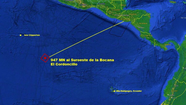 Marina Nacional ubica narcolancha e incauta 1.36 toneladas de cocaína valorada en $34 millones