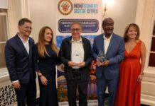 Celebran 15 años de hermanamiento Montgomery-Morazán